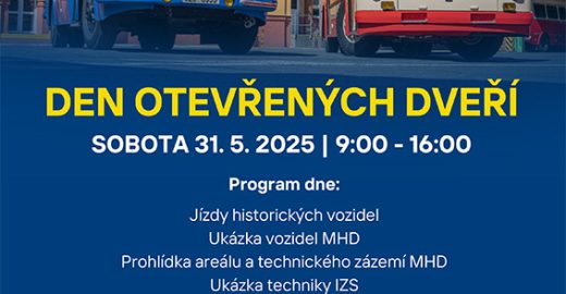 Den otevřených dveří DSZO bude letos již poslední sobotu v květnu